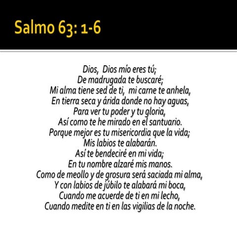 Salmo 63 un alma en busca de dios (a)