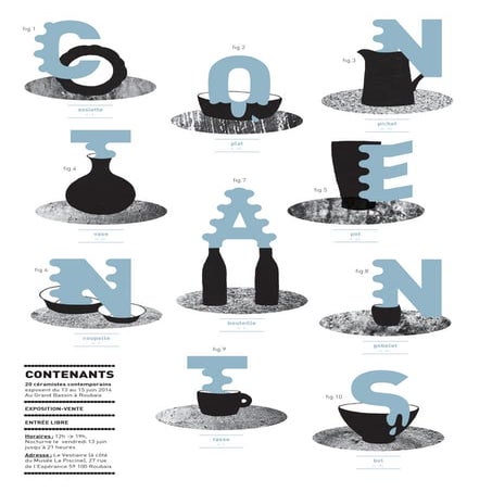 Salon céramique contenants   juin 2014