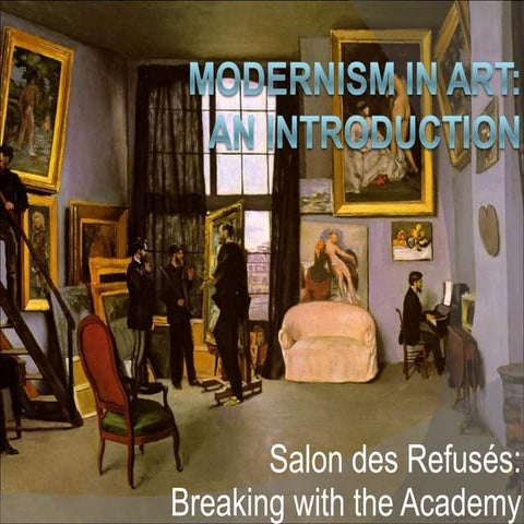 Modernism in Art: An Introduction:  Salon des refuses