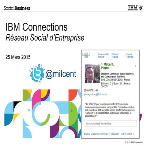 Salon intranet rse 2015 ibm connections
