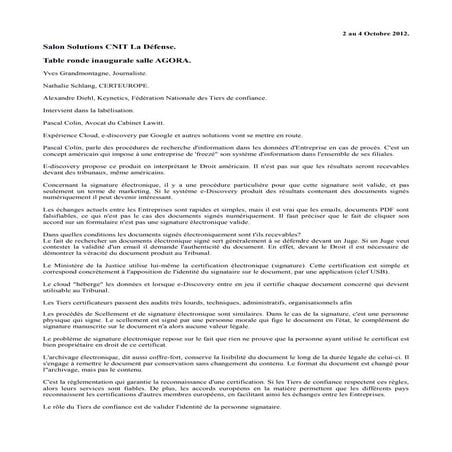 Salon Solutions CNIT La Défense.