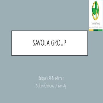 Salova group company 