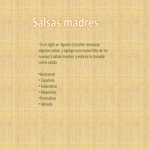 Salsas