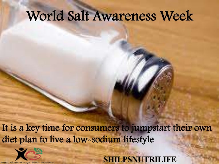 World Salt Awareness Week Tips to reduce sodium
