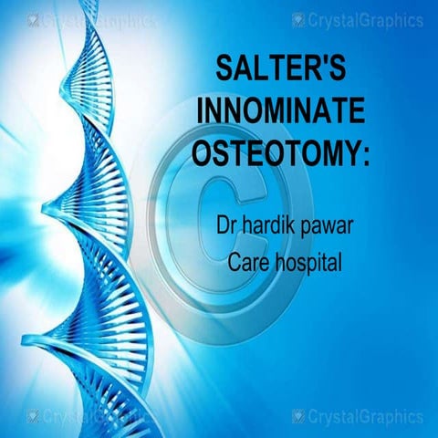 Salter's innominate osteotomy