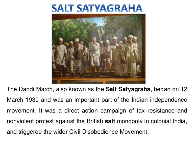 Salt satyagraha