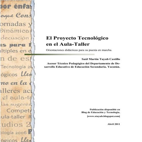 Saúl Tuyub -_El_proyecto_tecnológico