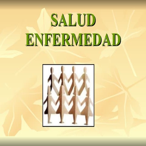 Salud enfermedad consultorio 