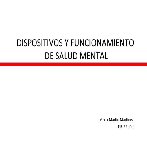 Salud mental y atención primaria