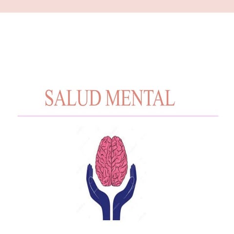 Salud mental 