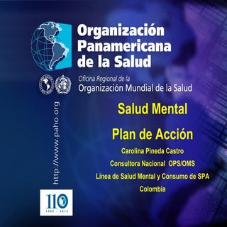 Salud mental OPS
