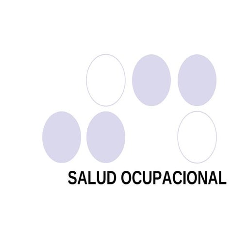 Salud Ocupacional