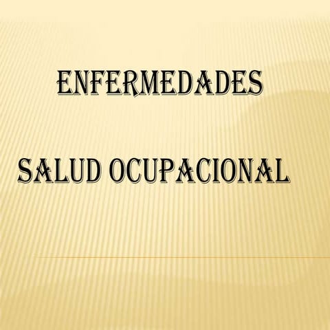 Salud ocupacional aa