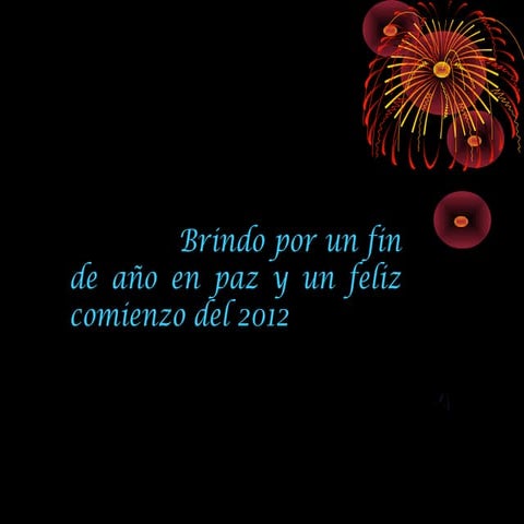 Saludo de fin de año