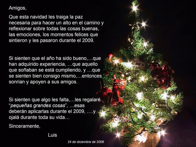 Feliz Navidad y Próspero 2009