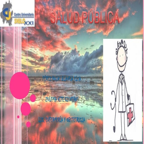 Salud publica con otras ciencias