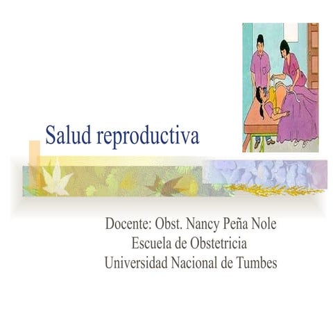 Salud Reproductiva