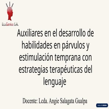 Diapositivas Mod: SALUD Y NUTRICIÓN INFANTIL