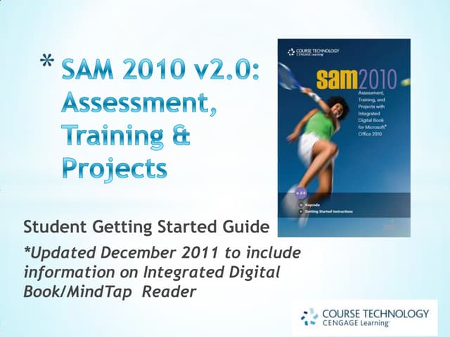 Sam2010 getting started ppt