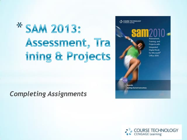 Sam2013 assignments
