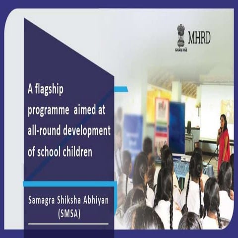 Samagra shikha abhiyan.(ssa) 2018