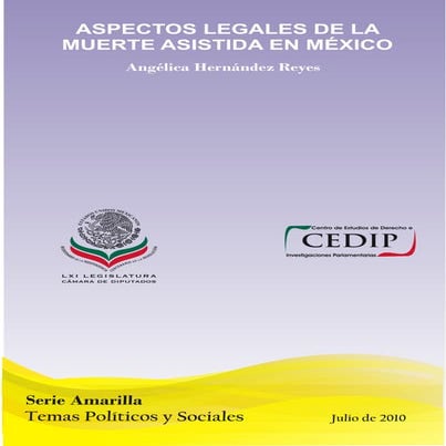 Aspectos Legales de la Muerte Asistida en México | PDF