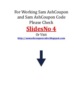 Sam Ash coupon code