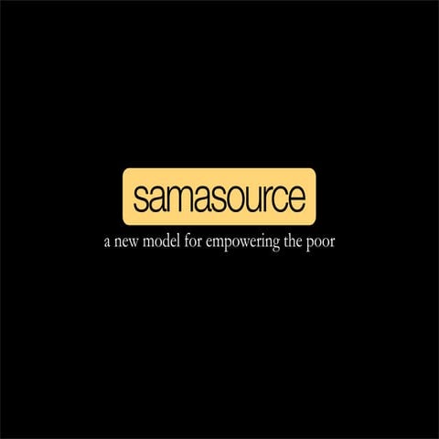 Samasource: A New Model for Empowering the Poor