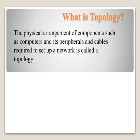 ppt on types of topology