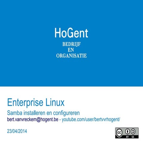 Een fileserver opzetten met Samba