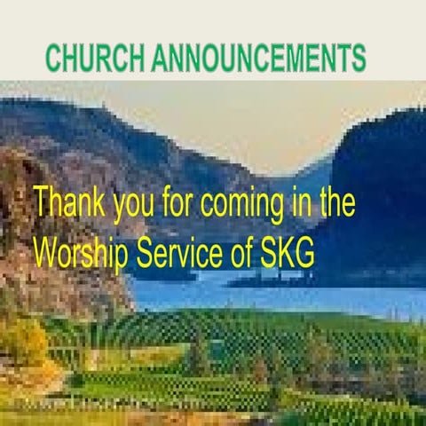 Sambahang Kristiano sa Gulod