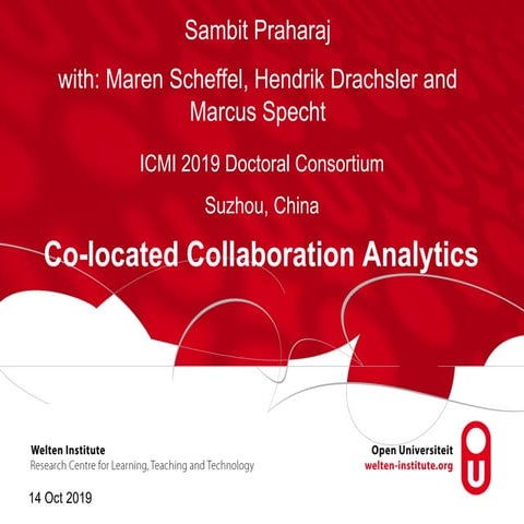 Co-located Collaboration Analytics