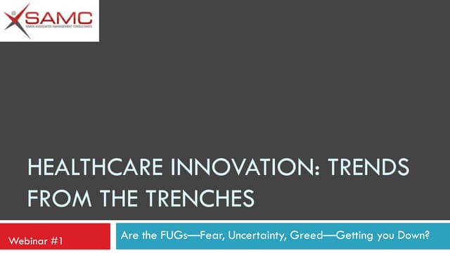 Trends From the Trenches - Are the FUGS — Fear, Uncertainty, Greed—Getting Yo...