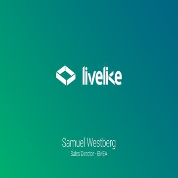 Samuel Westberg (LiveLikeVR) Amazing Monday Sports & VR