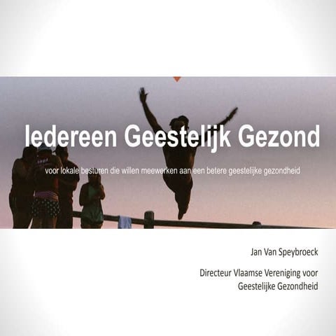 Samen geestelijk gezond   jan van speybroeck