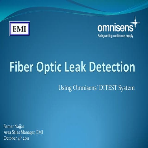 Samer najjar   fiber optic leak detection
