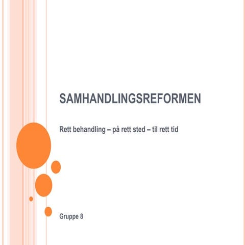 Samhandlingsreformen