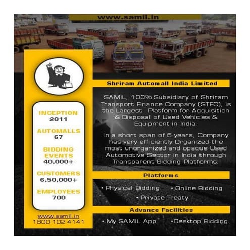 Shriram Automall India Limited | PDF