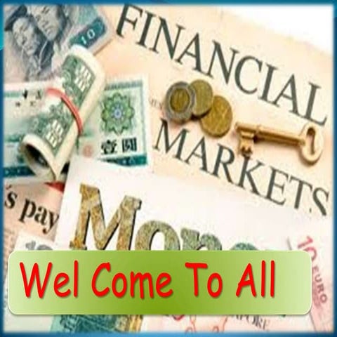 Saminar on Financial Market   Money Market By Sanjay Sindagi