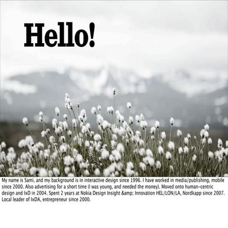 Looking in from the outside