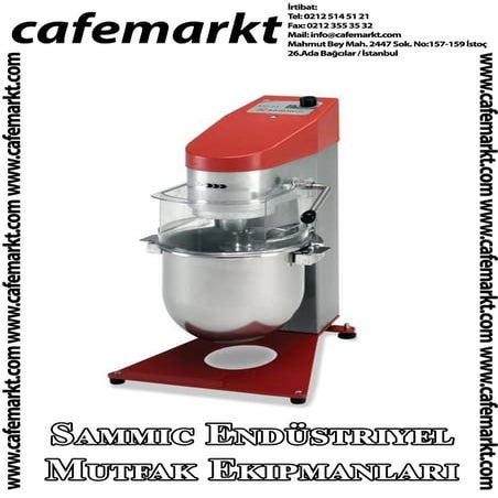 Sammic Endüstriyel Mutfak Ekipmanları
