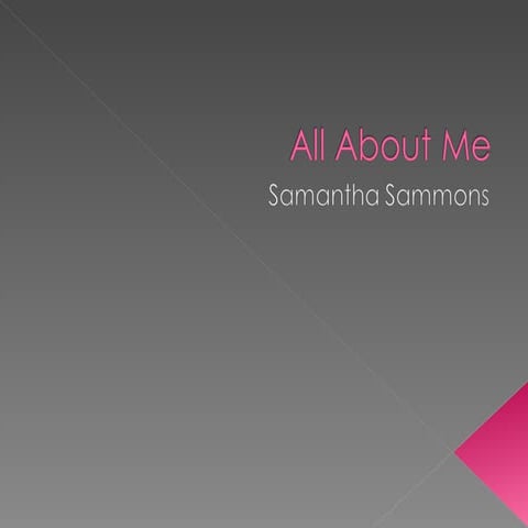 Samantha Sammons profile