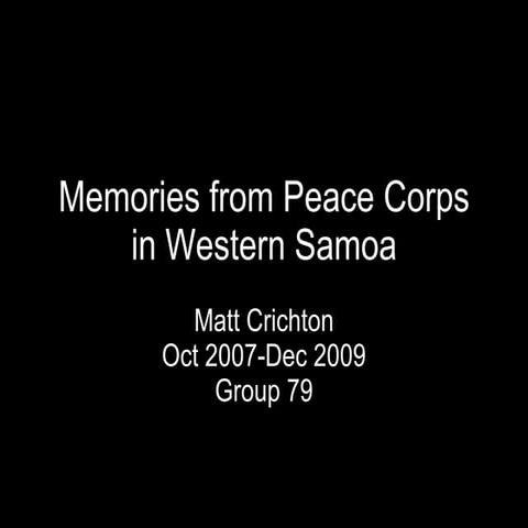 Samoan memories | PPT