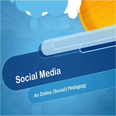 Tim Samoff - Social Media As Online (Social) Pedagogy