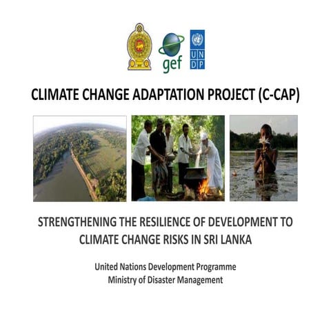 Strengthening the Resilience of Development to Climate Change Risks in ...