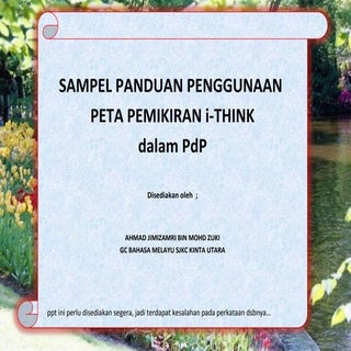 Sampel penggunaan peta pemikiran i ...