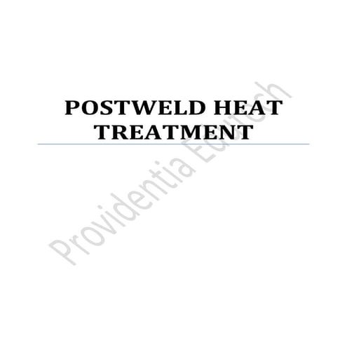 Heat treatment 