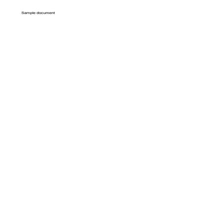 A sample doc | DOCX