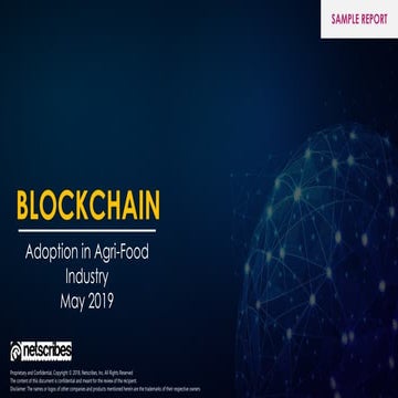 Blockchain in Agri-Food – Industry Adoption Analysis