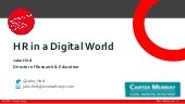 HR in a Digital World (Australia)